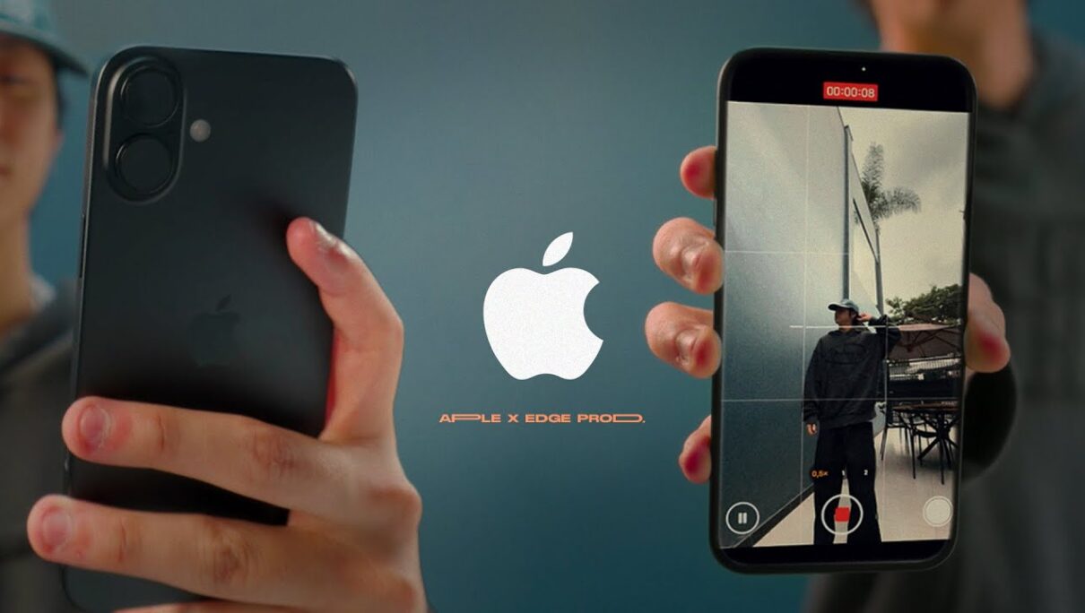 COMO FIZEMOS UM VÍDEO DO IPHONE 16